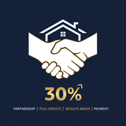 Partnership 30% servizio completo chiavi in mano - Pagamento a risultato investimento immobiliare DiamondInvestix